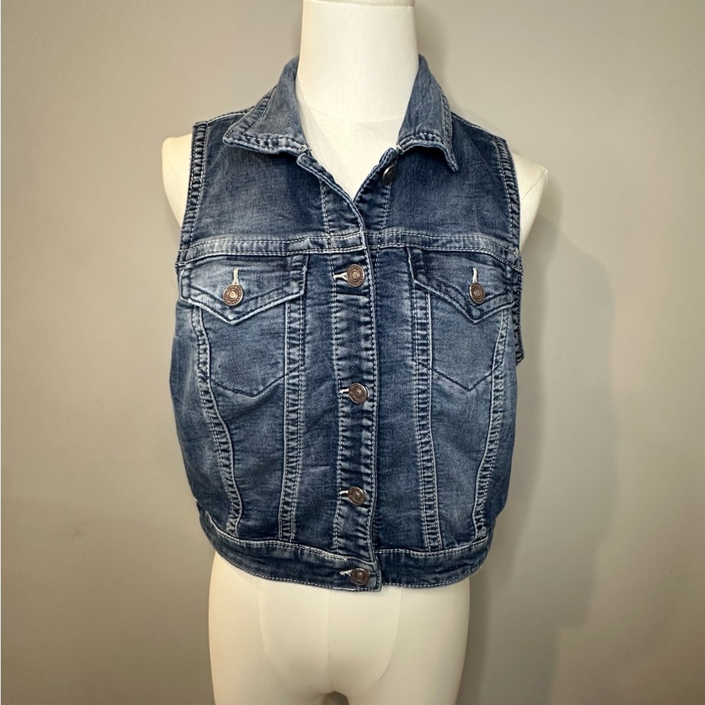 Silver Jeans Denim Vest – Women’s Large